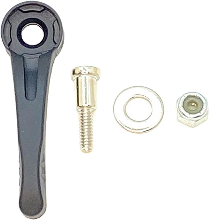 klarako Electric Hair Clipper Blade Adjustment Lever for 8148 8591 Assemble Haircut Kit Black  Black - Image 3