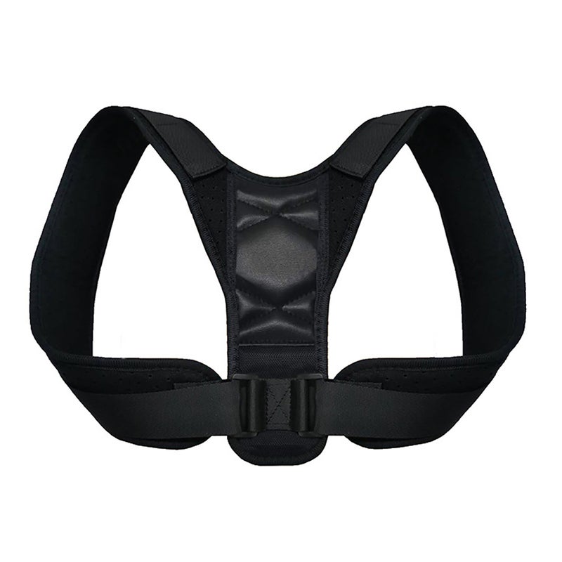 Back Brace Posture Corrector for Men and Women – Adjustable Upper Back Brace Posture Support for Clavicle – Neck and Shoulder Pain Relief, Increased Mobility - Image 1