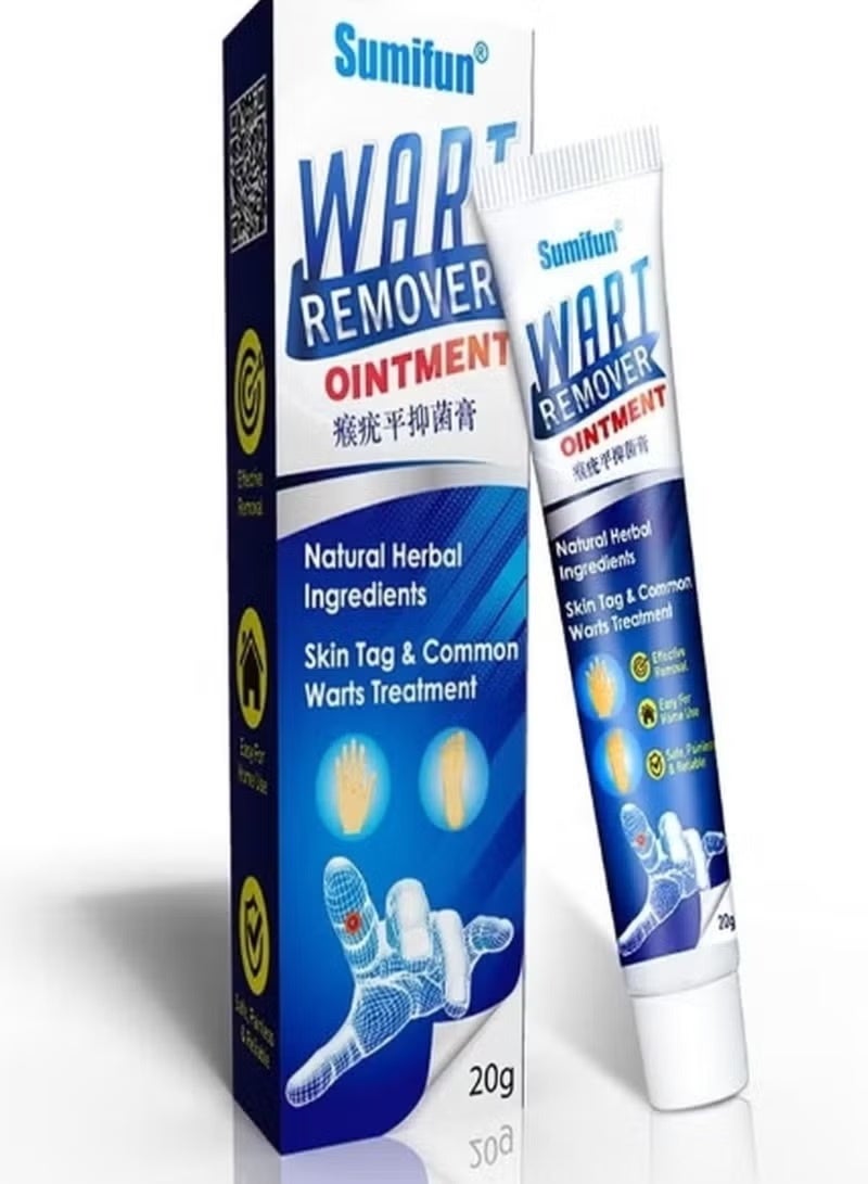 سوميفون كريم إزالة الثآليل 20 جرام - مزيل سريع المفعول للعلامات الجلدية والثآليل الشائعة للحصول على بشرة ناعمة ونقية. - Image 1