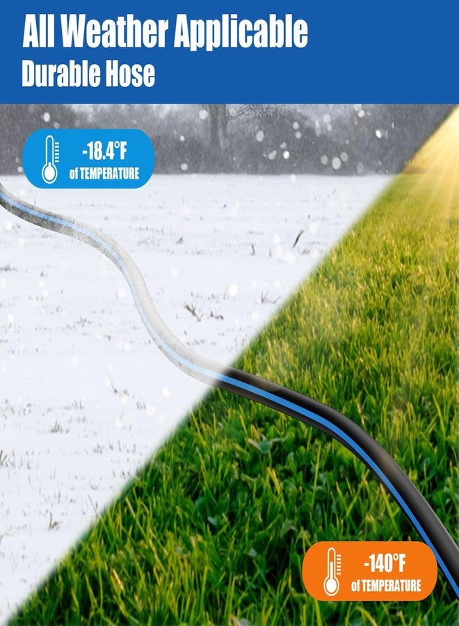 Besiter Heavy Duty Garden Hose 5/8"50FT: Flexible Rubber Water Hose with 10 Function sprayer - Durable Pipe for Outside Campers Farmer - Long Length Easier for Cleaning Lawn Watering Plants - Image 5