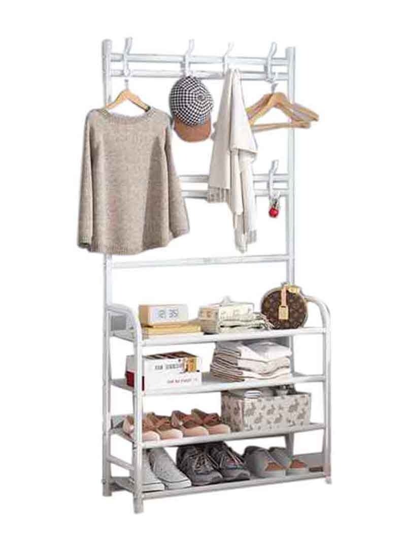 Shoe Rack Simple Multi-layer Household Strong Bedroom Shoe Rack Multi-function Rack Dormitory Shoe Rack Large Capacity Shoe Rack 80*25.5*152.5cm  - Image 5