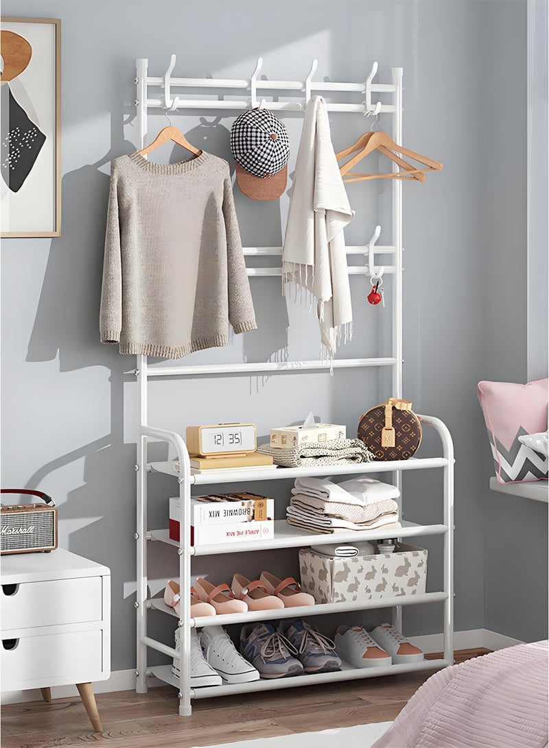 Shoe Rack Simple Multi-layer Household Strong Bedroom Shoe Rack Multi-function Rack Dormitory Shoe Rack Large Capacity Shoe Rack 80*25.5*152.5cm  - Image 2
