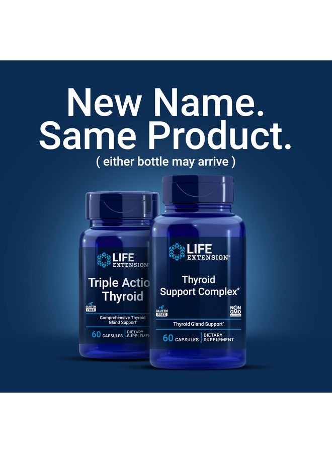 لايف إكستنشن مجمع دعم الغدة الدرقية من لايف إكستنشن - مكمل غذائي لدعم صحة الغدة الدرقية مع فيتامينات أ، ب، اليود، المغنيسيوم، إل-تيروسين، أشواغاندا والجينسنغ للطاقة - خالٍ من الكائنات المعدلة وراثيًا، وخالي من الجلوتين - 60 كبسولة - Image 3