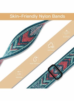 Y&D Elastic Bands Compatible with Fitbit Versa 2, Adjustable Soft Stretchy Loop Bracelet Watch for Women Men  - Image 2