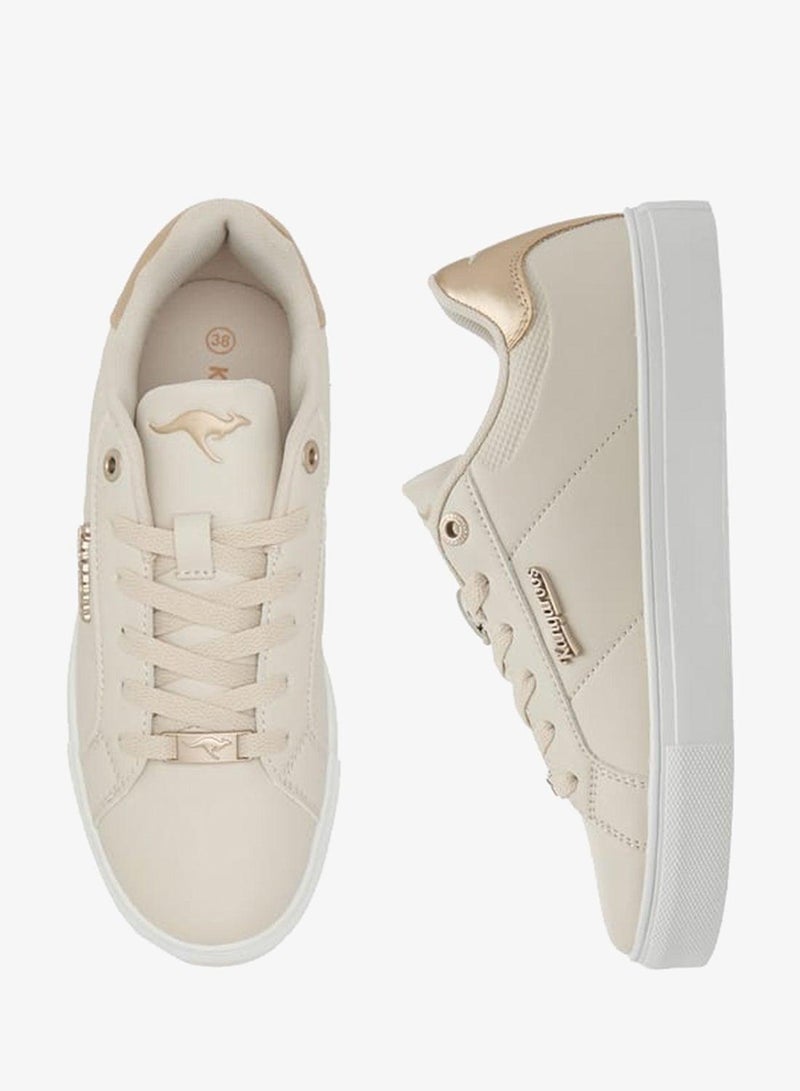 kangaROOS Women's Panelled Slip-On Sports Shoes With Metal Accent - Image 3