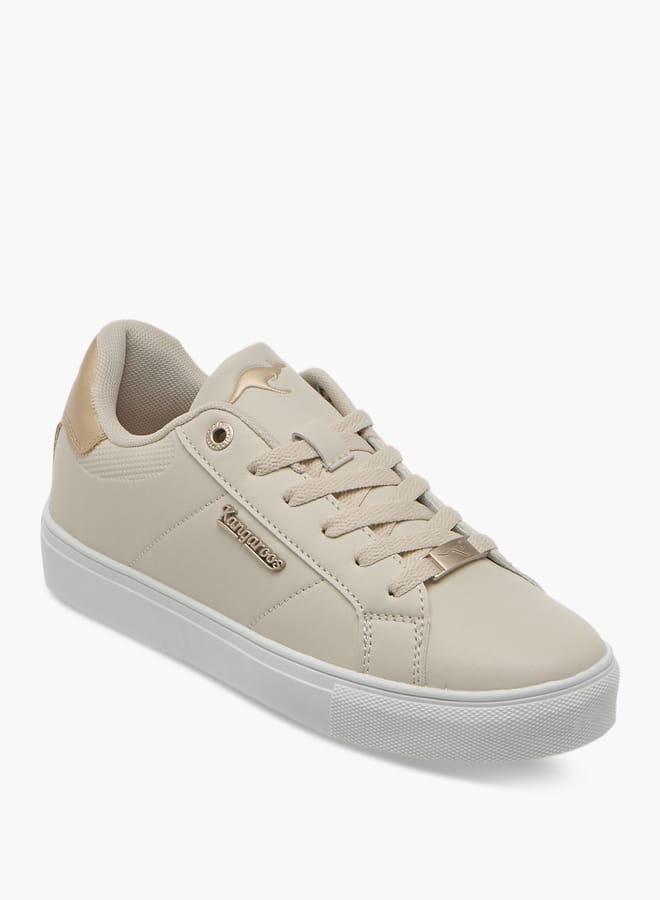 kangaROOS Women's Panelled Slip-On Sports Shoes With Metal Accent - Image 2