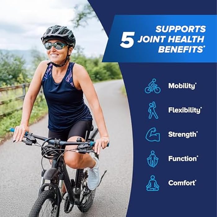 Osteo Bi-Flex Triple Strength Glucosamine Supplement with Turmeric Extract, Improve Joint Function, Antioxidant Power, 80 Coated Tablets - Image 5