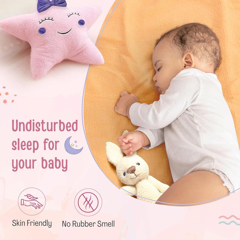 Luvlap LuvLap Instadry Anti-Piling Fleece Extra Absorbent Quick Dry Sheet for Baby, Baby Bed Protector, Waterproof Baby Sheet, Small Size 50x70cm, Pack of 1, Orange  - Image 4