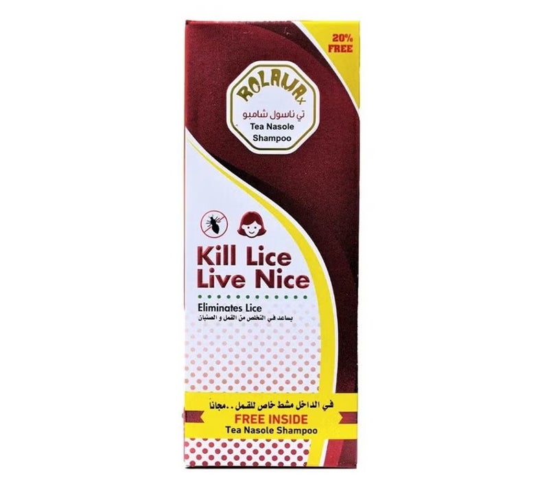 Anti-lice shampoo 210ml red