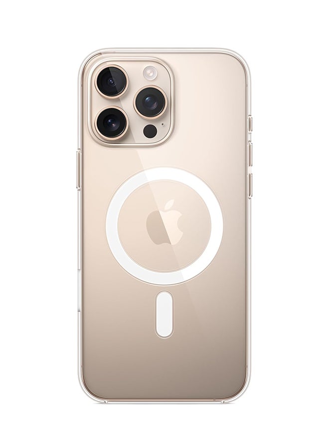 Apple Certified Pre Owned - iPhone 16 Pro Max Clear Case with MagSafe ​​​​​​​ clear - Image 1