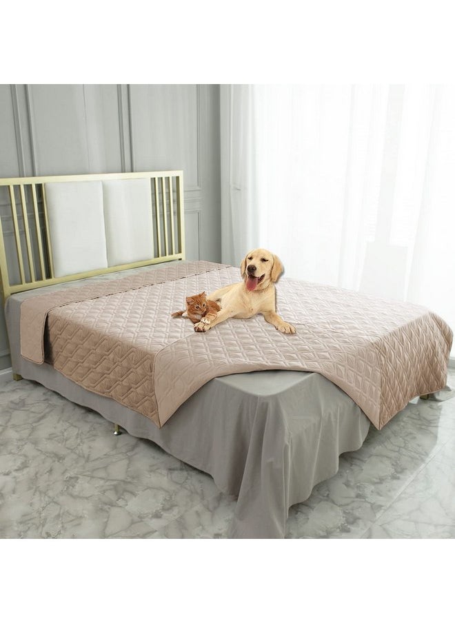 Ameritex - Ameritex Waterproof Blanket Reversible Dog Bed Cover Pet Blanket for Furniture Bed Couch Sofa - Image 1