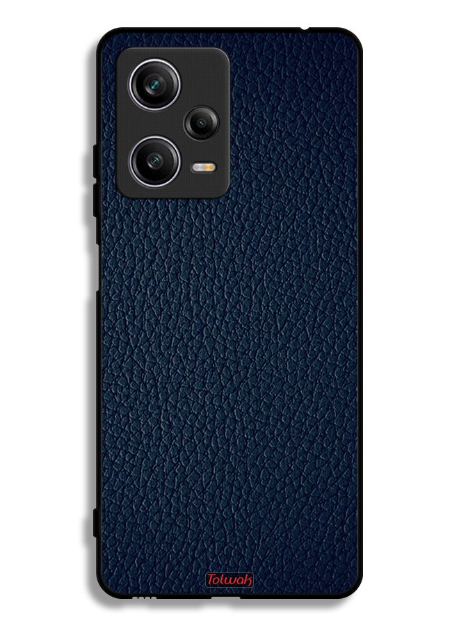 Tolwak Xiaomi Redmi Note 12 Pro Protective Case Cover Leather Pattern - Image 2