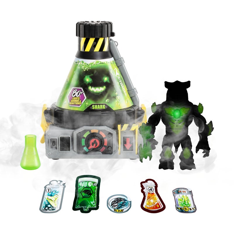 Beast Lab â€“ Shark Beast Creator. Add Ingredients & Follow The Experiment's Steps to Create Your Beast! with Real Bio Mist & 80+ Lights, Sounds and Reactions â€“ Shark Style May Vary - Image 1