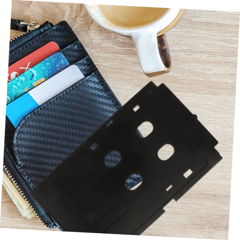 صينية PVC لطابعة البطاقات قابلة لإعادة الاستخدام ومتينة لآلة طابعة بطاقة الهوية ملحق عملي - Image 3