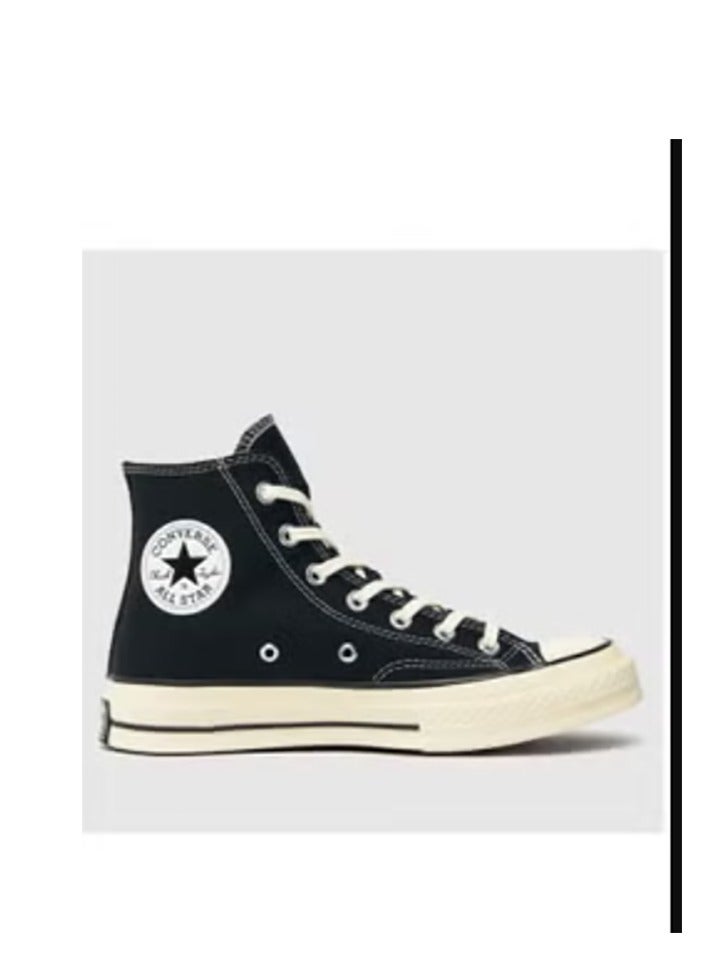 CONVERSE حذاء تشاك كلاسيك عالي من السبعينات - أسود - Image 2