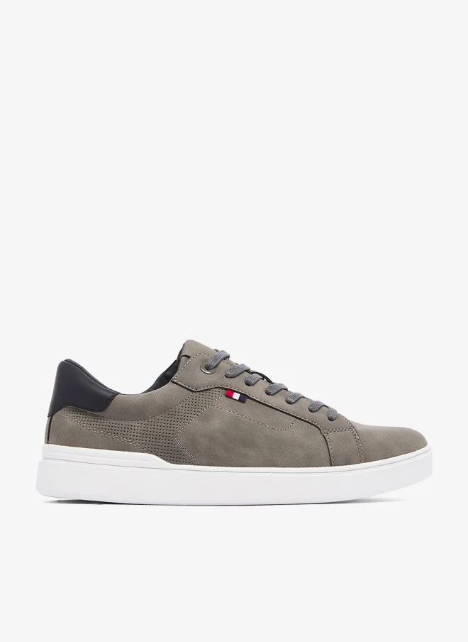 Seventy Five Casual Webbing Loop Detail Sneakers