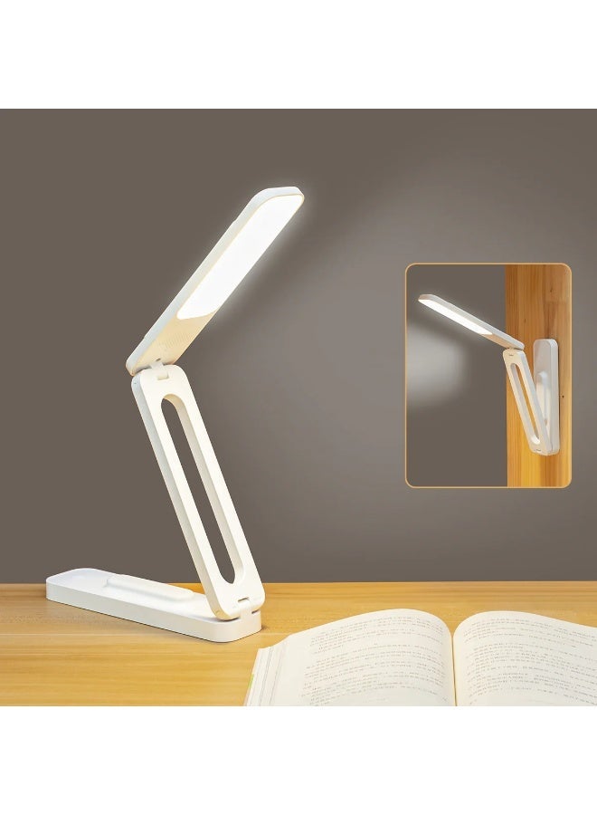 مصباح مكتب ذكي قابل للطي ومتعدد الاستخدامات - إضاءة LED موفرة للطاقة مع قاعدة تثبيت جدارية - Image 1
