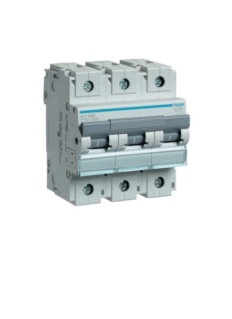 HAGER Miniature circuit breaker Three Pole 100A 10KA TP MCB HLF390S(oldNM384)