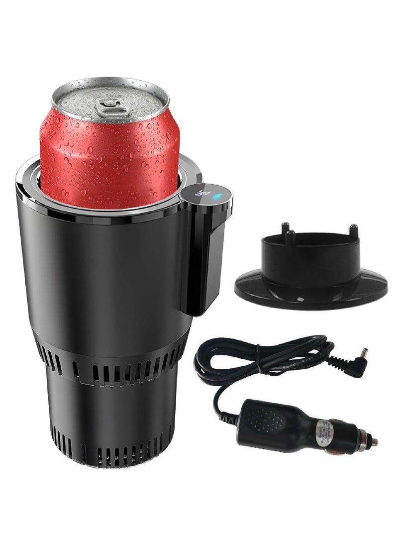 DIGI CORE 2-in-1 Smart Temperature Control Cup For Car Smart Car Hot & Cold Cup Holder Rapid Heating & Cooling Insulated Electric Beverage Mug For Car Home Office Travel Portable Temperature Control Cup Accessory, Smart Cup For Car, Heated Travel Mug Auto Cooling And Heating Cup Holder - Image 2