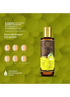 Khadi Natural Amla & Bhringraj Hair Oil Powered Botanics 200Ml  - Image 5