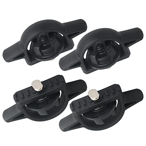 APPERFiT Bed Cleat Tie Down Anchor for Truck Bed Rail System 2pcs Compatible with 2005-2024 Toyota Tacoma Tundra Cargo Bed Accessories Parts PT278-35160 Striker Luggage Holders - Image 4