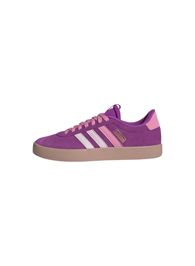 adidas أديداس VL COURT 3.0 سنيكرز وردي للنساء - مقاس 3.5