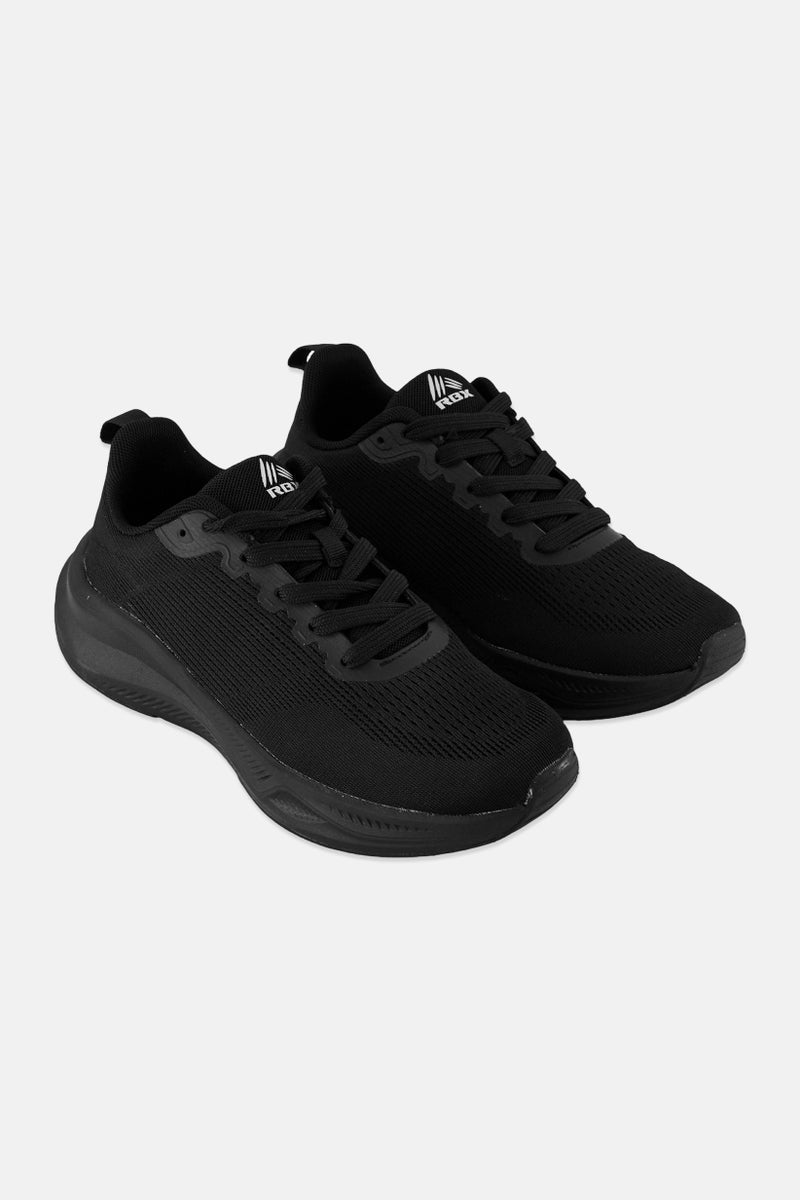 RBX Men Lace Up Running Shoes, Black - Image 1