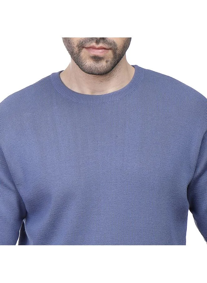 Coup Coup Men Plain T-Shirt With Round Neck And Short Sleeves