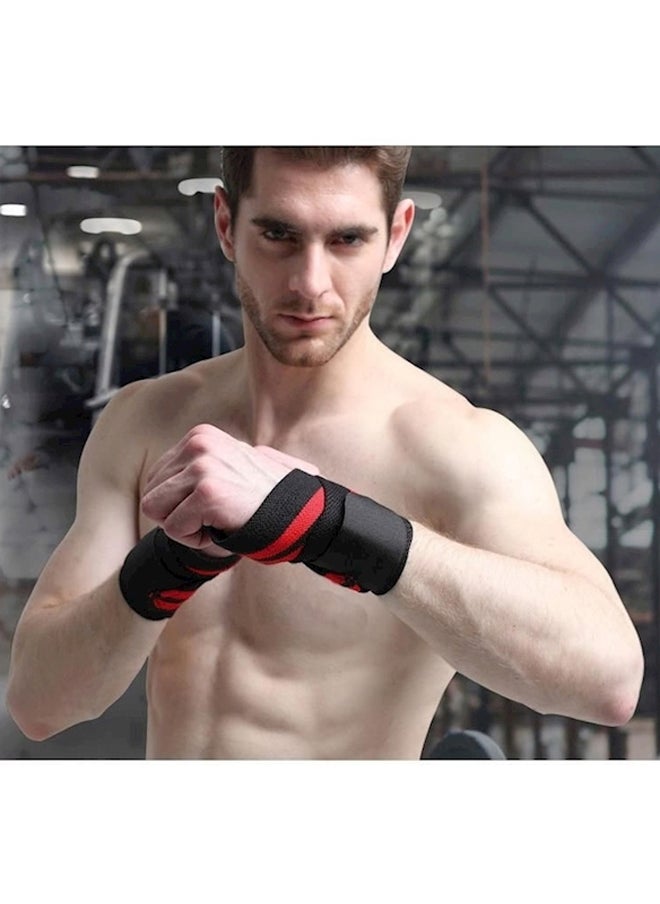 Generic 2-Piece Adjustable Sports Wrist Wraps Guard  - Image 3