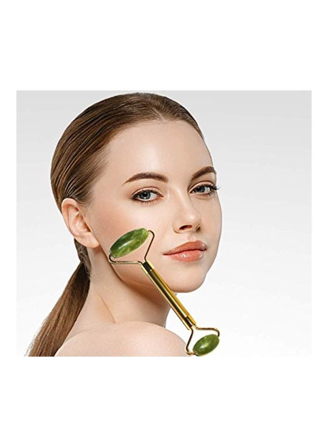 NIBEMINENT 4 In 1 Jade Roller Facial Massage Tool Multicolour - Image 2