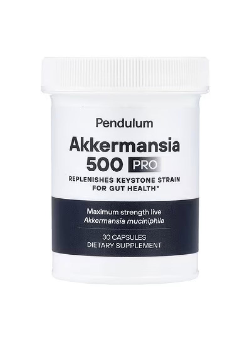 Pendulum Akkermansia 500 Pro , 30 Capsules