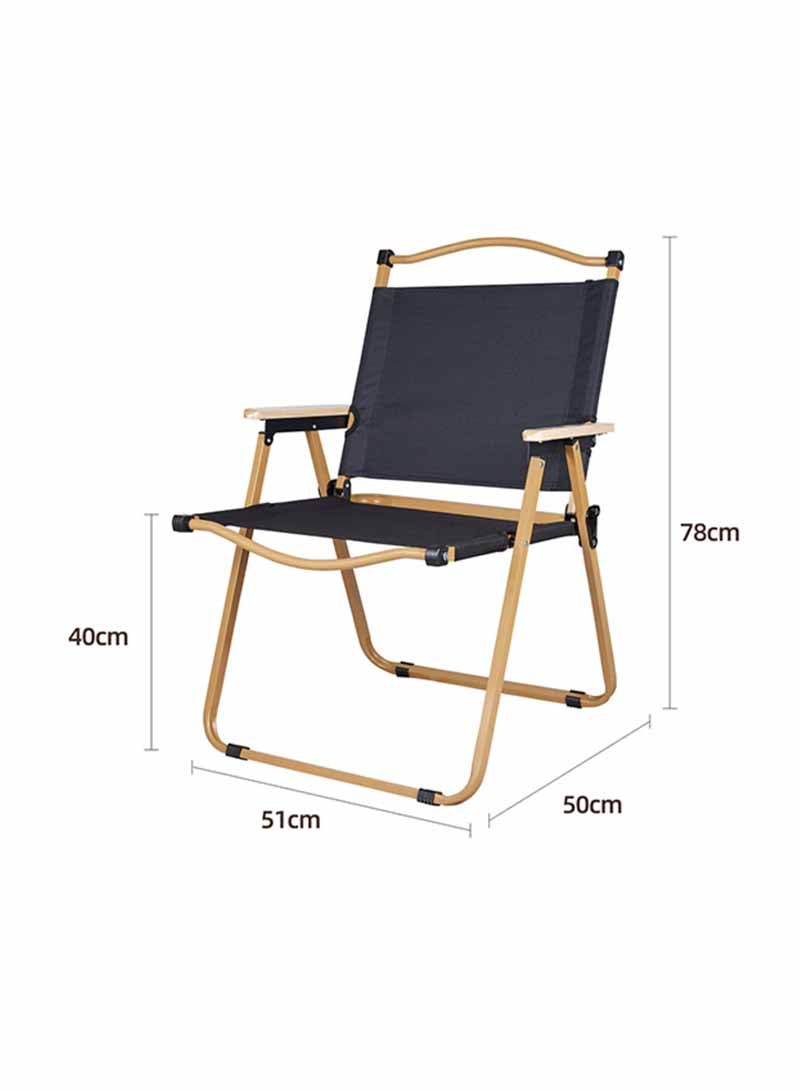 Sharpdo Outdoor Portable Waterproof Oxford Cloth Folding Chair, Suitable for Camping, Seaside, and Outdoor Activities 51*50*78CM - Image 3