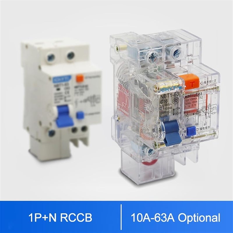 10A 1P N Residual Current Circuit Breaker ELCB RCCB DZ47LE NBT1LE - Image 4