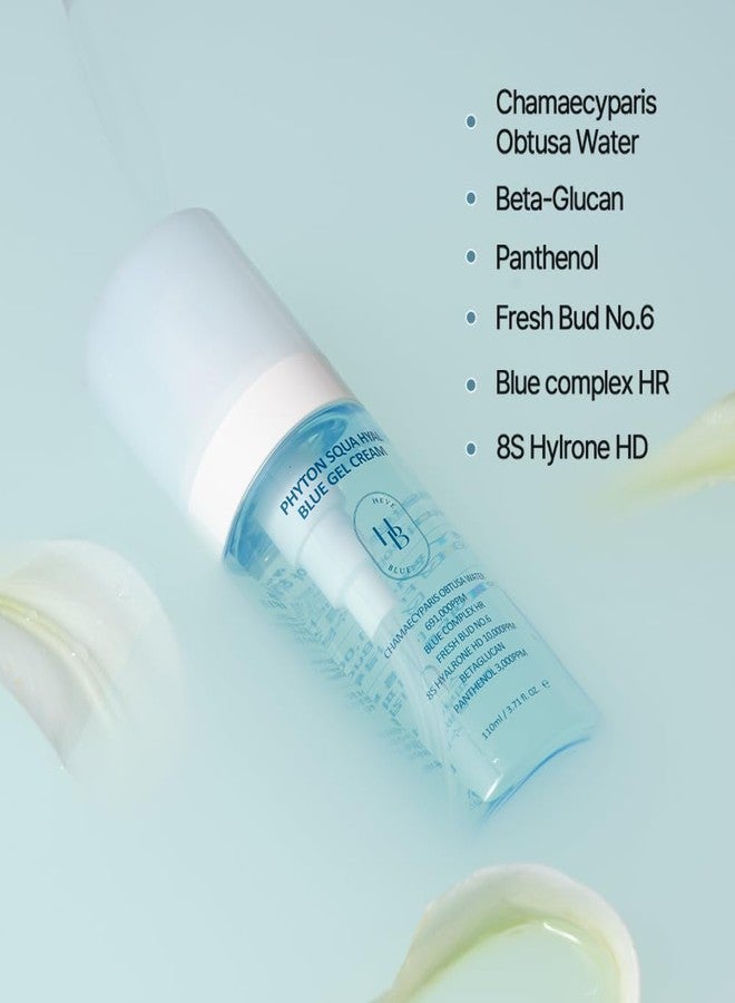 HEVEBLUE Phyton Squa Hyal Blue Gel Cream - Sensitive Skin, Korean Skincare, Vegan, Hypoallergenic, Boost Hydration, Soothing Cream, Reduce in Moisture Loss, Calming, Lightweight - Image 5