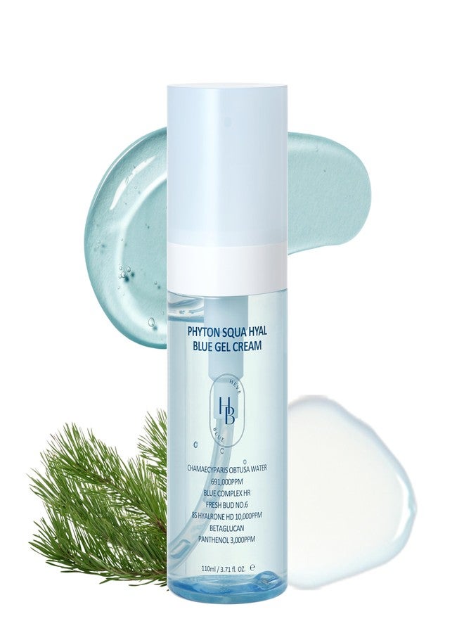 HEVEBLUE Phyton Squa Hyal Blue Gel Cream - Sensitive Skin, Korean Skincare, Vegan, Hypoallergenic, Boost Hydration, Soothing Cream, Reduce in Moisture Loss, Calming, Lightweight - Image 1