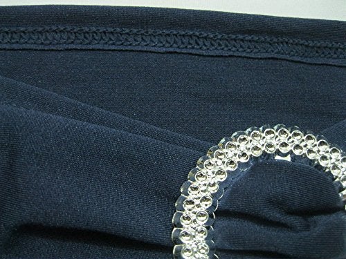 SheYang 50PCS Spandex Chair Sashes Bows Elastic Chair Bands with Buckle Slider Sashes Bows for Wedding Decorations (50PCS, Navy Blue) - Image 5