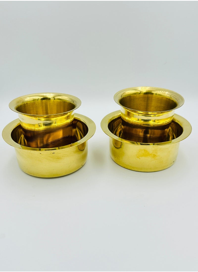 Swadesh Souq "براس برو: مجموعة فاخرة من الزجاج والوعاء لتقديم القهوة"  - Image 1
