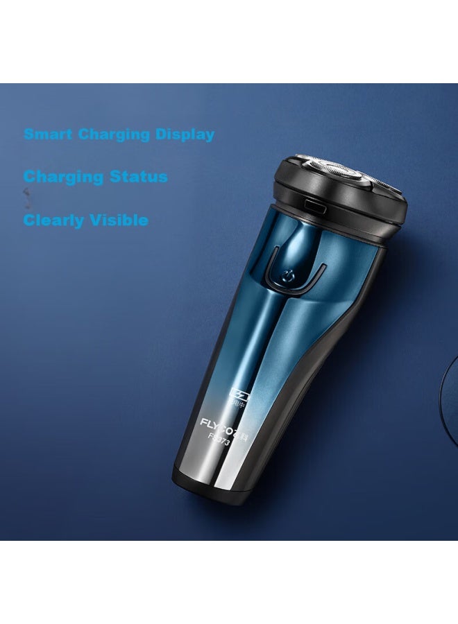 Flyco Electric Shaver Rechargeable Waterproof Portable Beard Trimmer Fs373 Travel Gift For Husband Boyfriend - Image 2