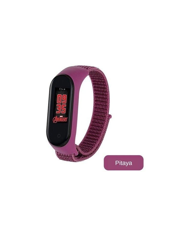 Bracelet for Xiaomi Mi Band 7/Mi Band 6/Mi Band 5, Nylon Watch Strap, Adjustable Sports Replacement Strap, Compatible with Xiaomi Mi Band 6/Mi Band 5/Mi Band 7/Amazfit Band 5
