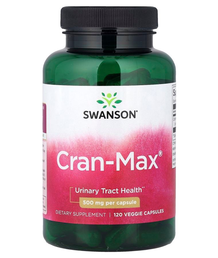 SWANSON Cran-Max® 500 mg 120 Veggie Capsules