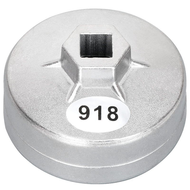 Tongze 74mm Oil Filter Wrench 15 Flutes Oil Filter Removal Tool Compatible with AC Delco PF63PF64 Oil Filter for Chevy Silverado 43L Equinox 15L