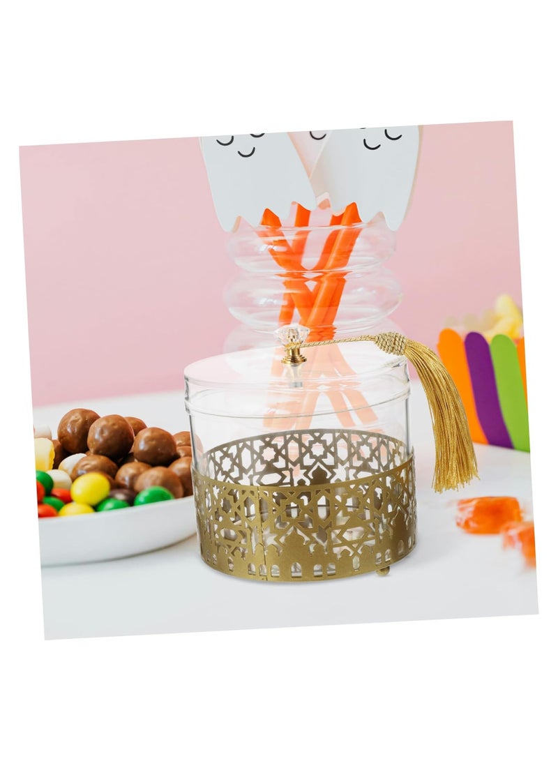 Arabic Ramadan Festival  Iron Snack Candy Storage Tray, Small Box for Nut Home Table Decoration  - Image 4