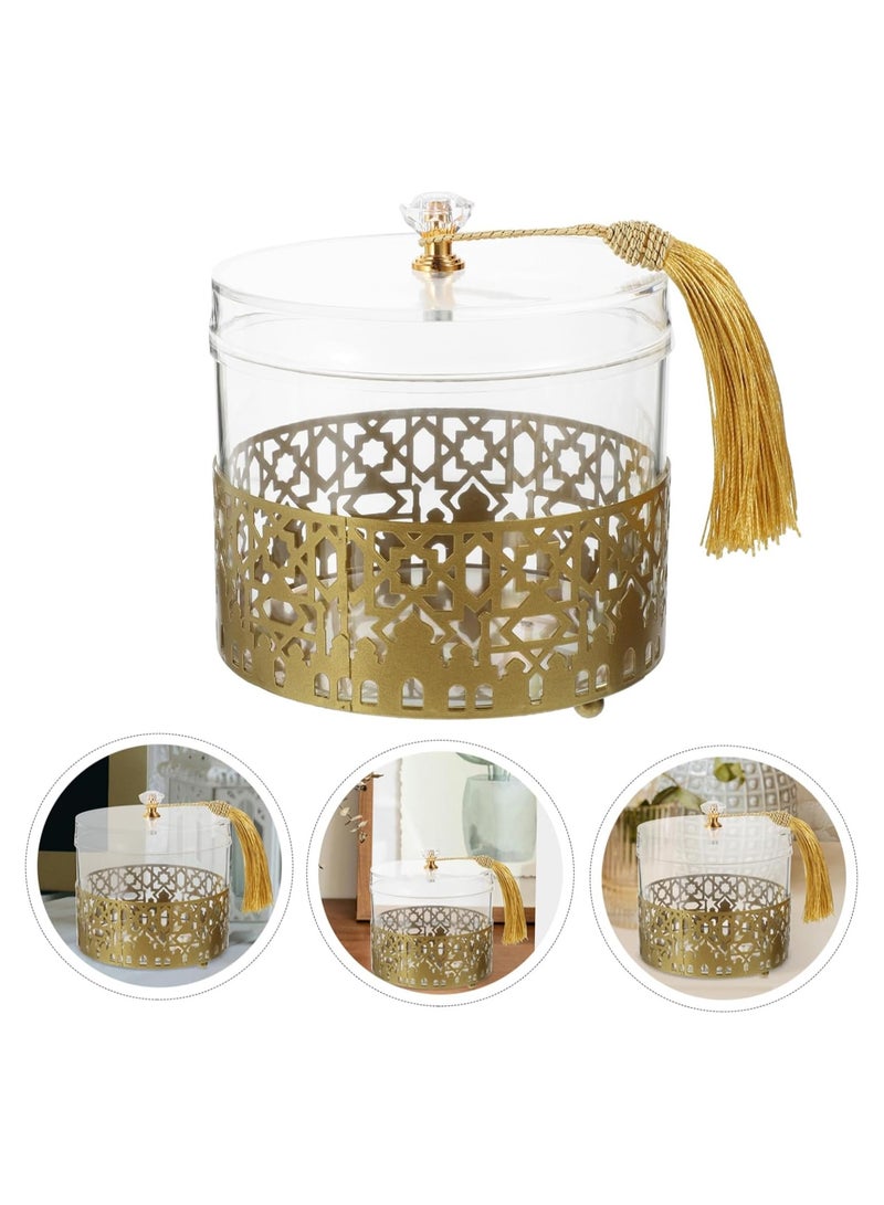 Arabic Ramadan Festival  Iron Snack Candy Storage Tray, Small Box for Nut Home Table Decoration  - Image 5
