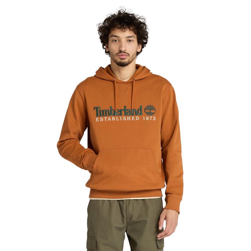 Timberland Established 1973 Embroidered Logo Loopback Hoodie - Image 1