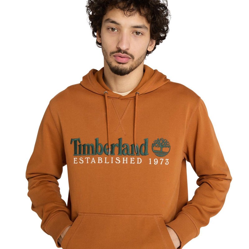Timberland Established 1973 Embroidered Logo Loopback Hoodie - Image 4