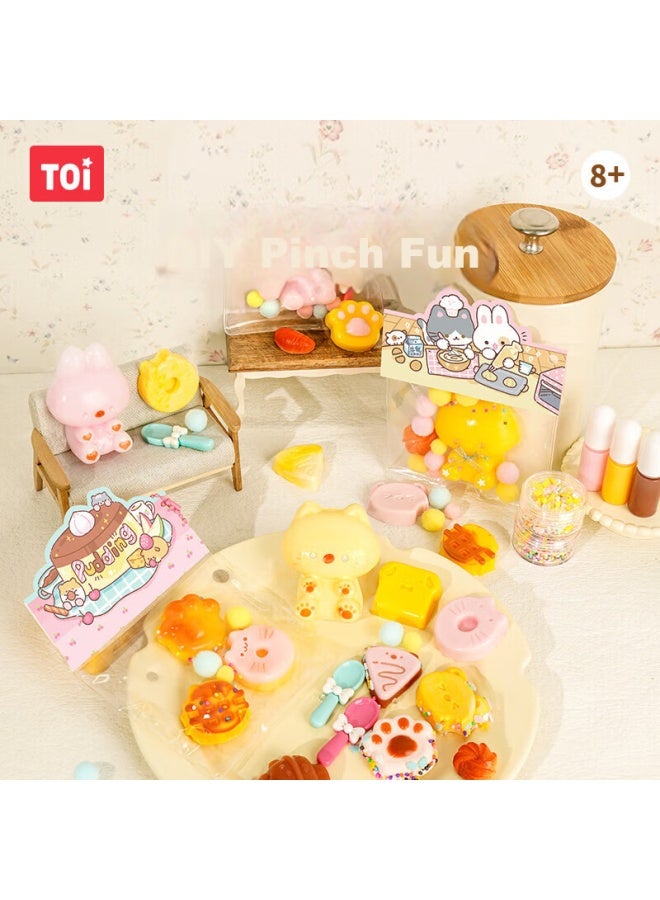 Toi Pinch Pinch Fun Children'S Handmade Diy Material Kit Jelly Wax Stress Relief Toy Birthday Gift Pinch A Cute Creature - Image 1