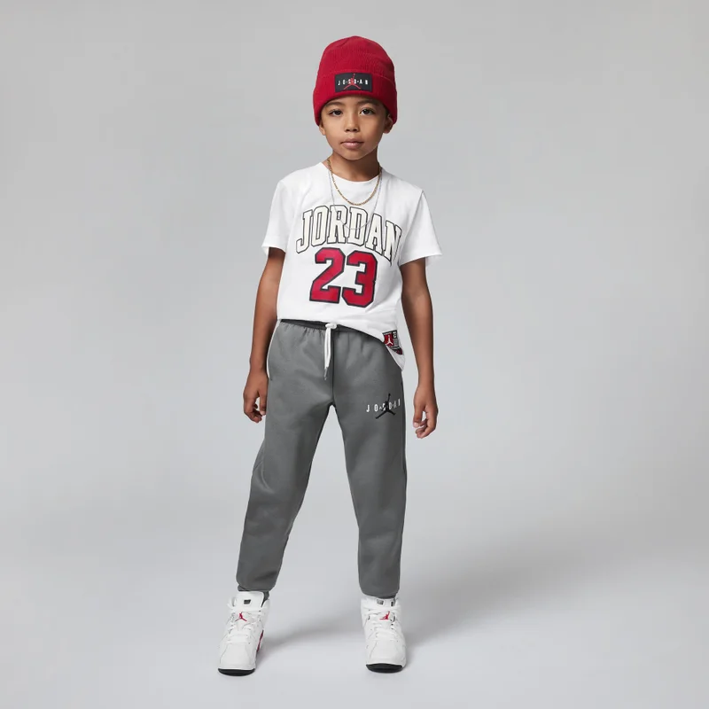 Jordan White Kids' Practice Flight T-Shirt (Younger Kids)  | Best Price UAE