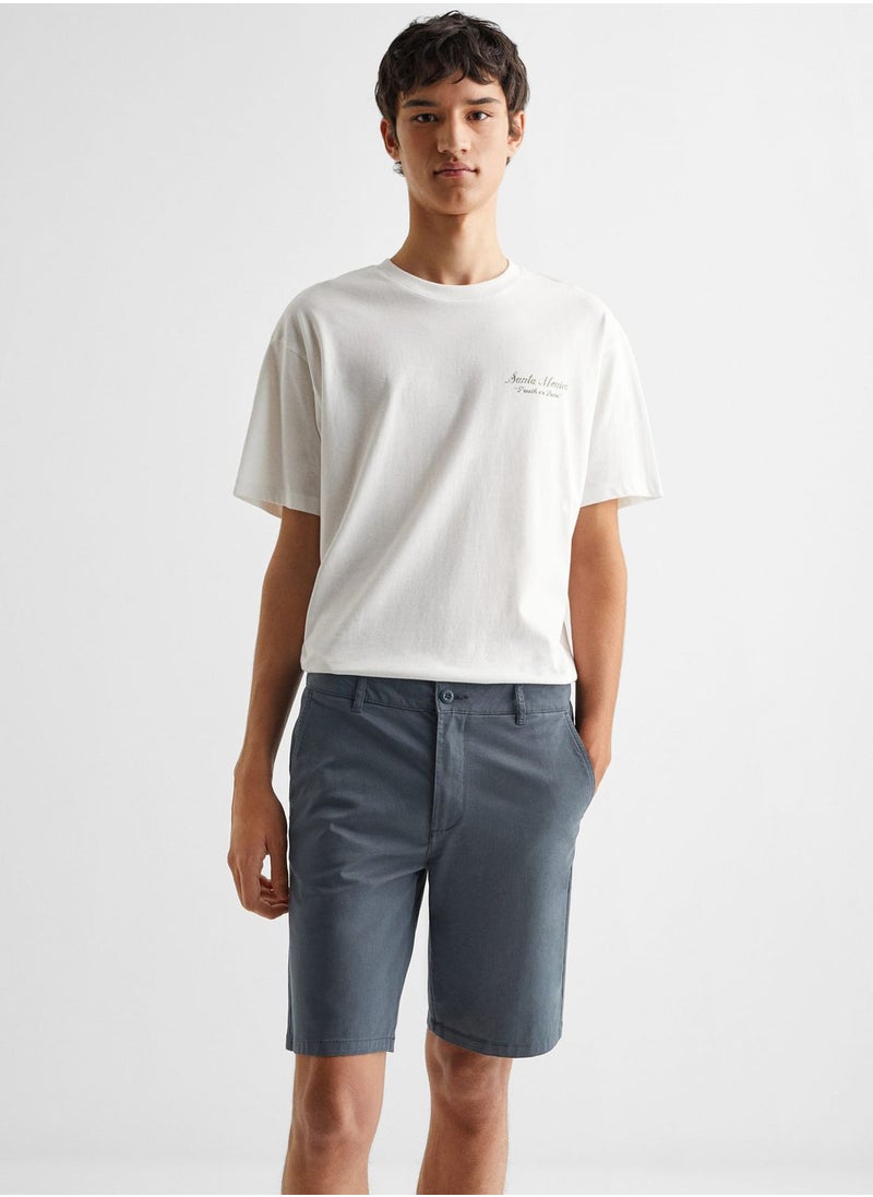 MANGO - Kids Essential Shorts - Image 1