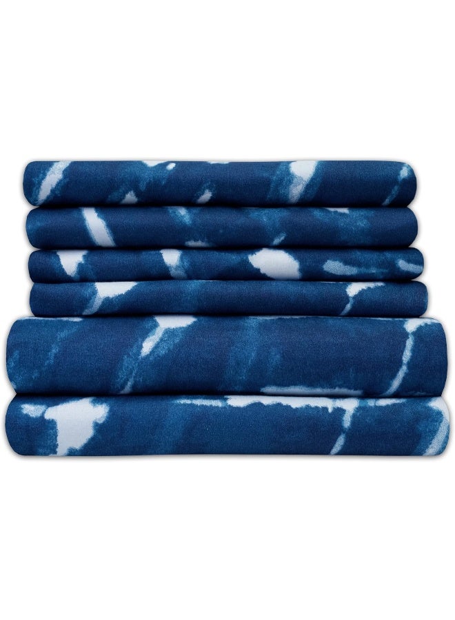 Sweet Home Collection King Size Bed Sheets  6 Piece 1500 Supreme Collection Fine Brushed Microfiber Deep Pocket King Sheet Set Bedding  2 Extra Pillow Cases Great Value King Monroe  - Image 2