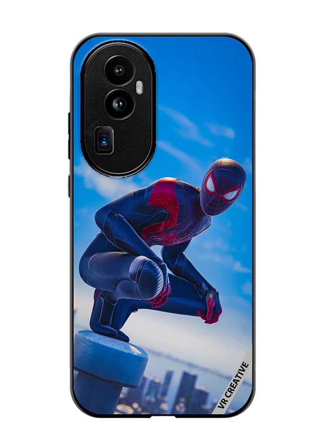 VR CREATIVE Protective Case Cover For Oppo Reno 10 Pro Plus Spiderman Design Multicolour - Image 1
